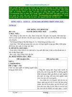 Giáo án tiếng việt 1  tuần 31 cùng học để PTNL huyền 