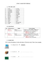 TỪ VỰNG NGỮ PHÁP bài tập THÊM FAMILY AND FRIENDS SPECIAL EDITION 3  (2) 