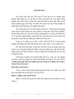 chiến lược phát triển sản phẩm mới cho công ty cổ phần vật tư thú y TWI VINAVETCO 