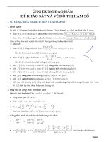 TÀI LIỆU HỌC TẬP TOÁN 12 TÓM TẮT LÍ THUYẾT TOÁN 12 (2019-2020)