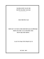 Thiết kế và sử dụng trò chơi phần quang hình học trong dạy học vật lí cho học sinh trung học phổ thông 