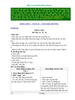 Giáo án tiếng việt 1  tuần 10 cùng học để PTNL huyền 