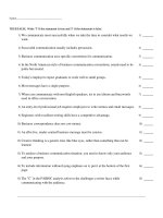 Test bank for business communication 6th canadian edition by braun 26 modules 