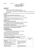 Giáo án công nghệ 9 học kì 1 phần điện sách vnen rất chi tiết năm học 2019 - 2020