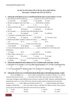 DE THI TUYEN SINH 10 TP HCM 2015 