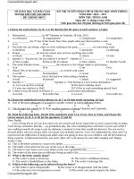 DE THI TUYEN SINH 10 TP HCM 2016