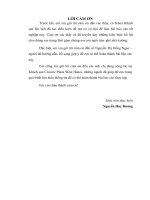 Thực trạng về nghiệp vụ buồng tại Khách sạn Crowne Plaza West Hanoi và một số đề xuất nhằm nâng cao hiệu quả công tác của bộ phận buồng tại Khách sạn