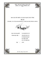 Bài tập lớn môn an toàn mạng máy tính tìm hiểu tấn công heartbleed và phương pháp phòng chống 