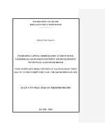 Increasing capital mobilization at joint stock commercial bank for investment and development of vietnam   EAST hanoi brach 