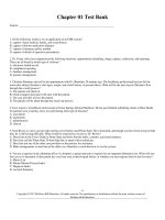 Test bank for integrated electronic health records 3rd edition by shanholtzer 