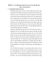 tiểu luận kinh tế học quốc tế cơ hội và thách thức đối với kinh tế VN khi thực hiện các hiệp định thương mại tự do thế hệ mới 