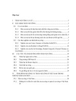 tiểu luận tài chính công trần nợ công, các phương pháp xác định và các nhân tố ảnh hưởng đến trần nợ công 