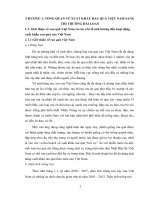 tiểu luận kinh tế quốc tế 2 đẩy mạnh xuất khẩu rau quả của việt nam sang thị trường đài loan 