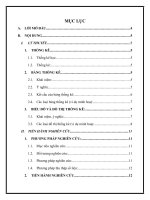 tiểu luận nguyên lý thống kê doanh nghiệp mối quan hệ giữa kết quả học tập và thời gian đi làm thêm của sinh viên 