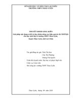 SKKN ứng dựng sơ đồ tư duy nâng cao hiệu quả ôn thi THPT QG môn ngữ văn