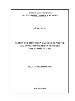 Nghiên cứu phát triển các vector nhị thể ứng dụng trong cải biến di truyền một số loài nấm sợi​ 