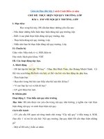 Giáo án đạo đức lớp 1 (bộ sách cách diều năm học 2020   2021)