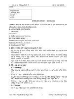 GIÁO ÁN CẢ NĂM ANH 7 CHƯƠNG TRÌNH MỚI CHUẨN KHUNG NLPT