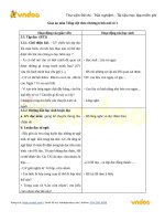 Giáo án môn tiếng việt lớp 1 theo chương trình GDPT mới