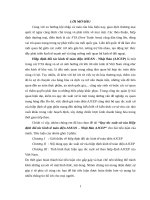 tiểu luận nghiệp vụ hải quan quy tắc xuất xứ của hiệp định AJCEP 