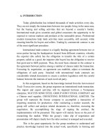 tiểu luận giao dịch thương mại quốc tế report for the mid – term project 