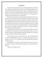 tiểu luận nghiệp vụ hải quan thủ tục hải quan nhập khẩu mặt hàng xe nâng của công ty TNHH gensaki 