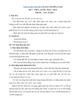 Giáo án toán lớp 1 ( bộ sách cách diều năm học 2020   2021)