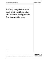 BS 7972   2001   childrens bedguards for domestic use 