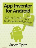 google app inventor for android tyler 2011 04 25 Lập trình android