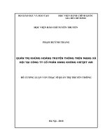 Quản trị khủng hoảng truyền thông trên mạng xã hội v2 