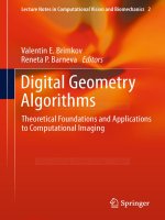 digital geometry algorithms  theoretical foundations and applications to computational imaging brimkov   barneva 2012 05 21 Cấu trúc dữ liệu và giải thuật
