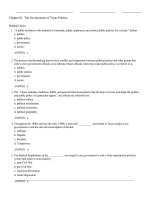 Test bank for practicing texas politics 2017 2018 edition 17th edition by brown 