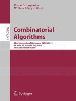 combinatorial algorithms iliopoulos   smyth 2012 02 21 Cấu trúc dữ liệu và giải thuật