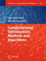 computational optimization, methods and algorithms koziel   yang 2011 06 17 Cấu trúc dữ liệu và giải thuật