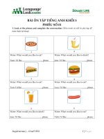 Bài tập bổ trợ tiếng anh language link khối 5