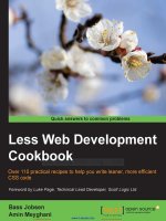 less web development cookbook jobsen meyghani 2015 01 20  Lập trình Java