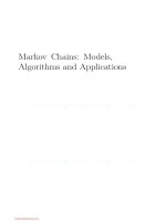 markov chains  models, algorithms and applications ching   ng 2005 12 05  Cấu trúc dữ liệu và giải thuật
