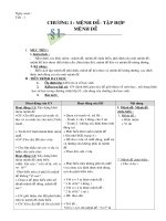 GIÁO ÁN ĐẠI SỐ 10 HỌC KÌ 2 ĐÃ BIÊN SOẠN THEO QUY ĐỊNH MỚI