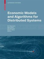 economic models and algorithms for distributed systems neumann, baker, altmann   rana 2009 12 04  Cấu trúc dữ liệu và giải thuật