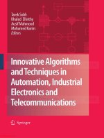 innovative algorithms and techniques in automation, industrial electronics and telecommunications sobh, elleithy, mahmood   karim 2007 10 04 Cấu trúc dữ liệu và giải thuật