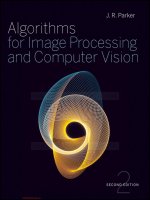 algorithms for image processing and computer vision (2nd ed ) parker 2010 12 21 Cấu trúc dữ liệu và giải thuật