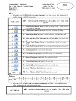 Kiem tra 45 phut mon tin hoc de 1