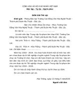 ĐƠN XIN dự THI TỐT NGHIỆP CHUYÊN NGÀNH SƯ PHẠM ÂM NHẠC