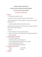 giáo án hoạt động trải nghiệm lớp 1 sách kết nối tri thức với cuộc sống