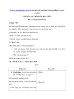 giáo án đạo đức lớp 1 (cả năm)  sách kết nối tri thức với cuộc sống