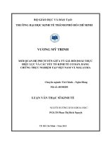 MỐI QUAN HỆ PHI TUYẾN GIỮA TỶ GIÁ HỐI ĐOÁI THỰC HIỆU LỰC VÀ CÁC YẾU TỐ KINH TẾ CƠ BẢN. BẰNG CHỨNG THỰC NGHIỆM TẠI VIỆT NAM VÀ MALAYSIA