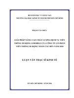 GIẢI PHÁP NÂNG CAO CHẤT LƯỢNG DỊCH VỤ VIỄN THÔNG DI ĐỘNG GMOBILE CỦA CÔNG TY CỔ PHẦN VIỄN THÔNG DI ĐỘNG TOÀN CẦU ĐẾN NĂM 2020