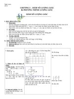 GIÁO ÁN ĐẠI SỐ 11 CẢ NĂM  ĐÃ BIÊN SOẠN THEO QUY ĐỊNH MỚI