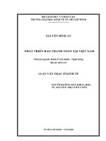 GIẢI PHÁP NÂNG CAO NĂNG LỰC CẠNH TRANH CỦA NGÂN HÀNG TMCP QUỐC TẾ VIỆT NAM TRONG TIẾN TRÌNH HỘI NHẬP KINH TẾ QUỐC TẾ