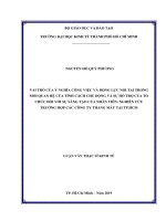 Vai trò của ý nghĩa công việc và động lực nội tại trong mối quan hệ của tính cách chủ động và sự hỗ trợ của tổ chức đối với sự sáng tạo của nhân viên nghiên cứu trường hợp các công ty thang máy tại TP HCM 